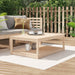 Hagebord 121x82,5x45 cm heltre furu