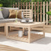 Hagebord 82,5x82,5x45 cm heltre furu