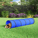 Hundetunnel blå Ø 40x200 cm polyester