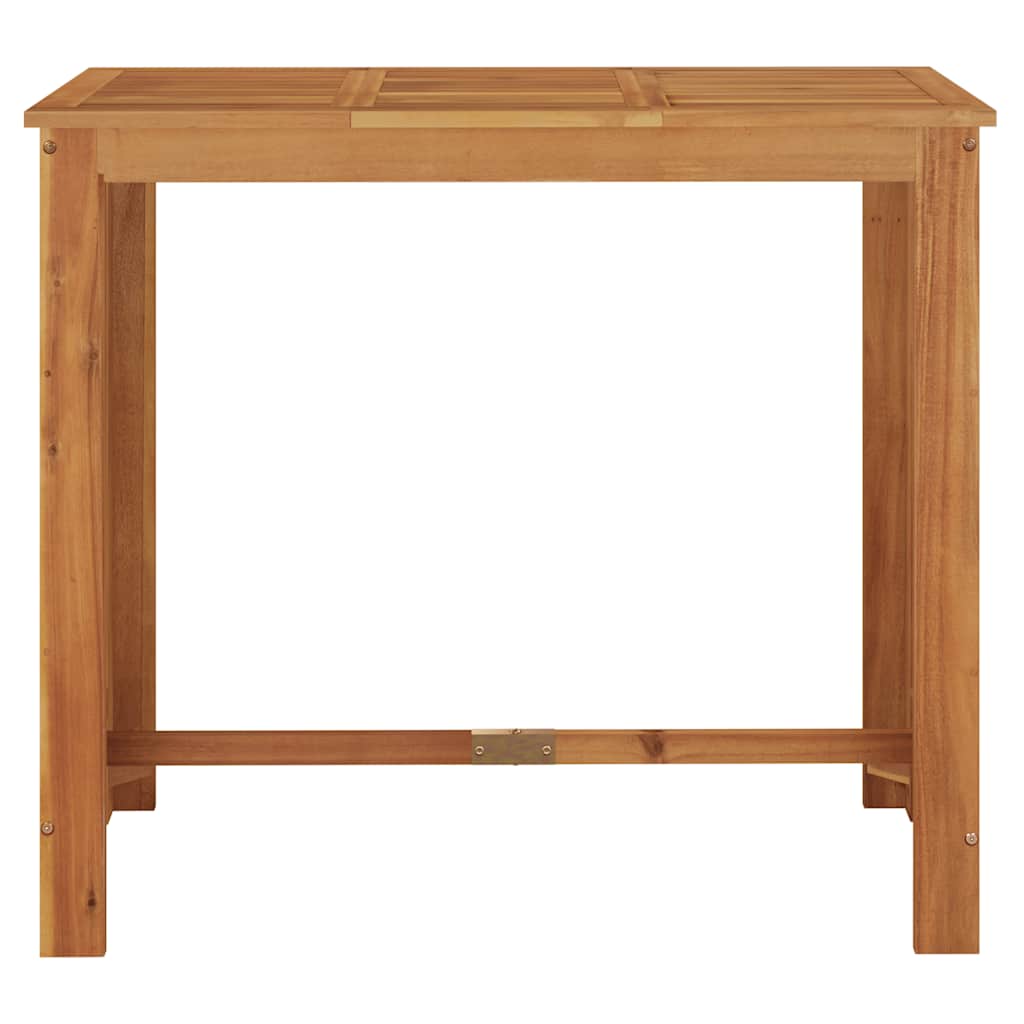 Utendørs barbord 120x60x105 cm heltre akasie