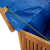 Putekasse 75x75x58 cm heltre akasie