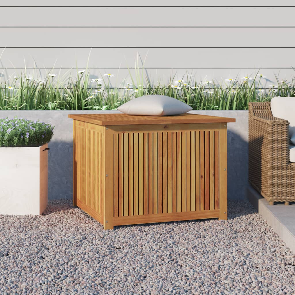 Putekasse 75x75x58 cm heltre akasie