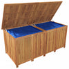 Putekasse 175x80x75 cm heltre akasie