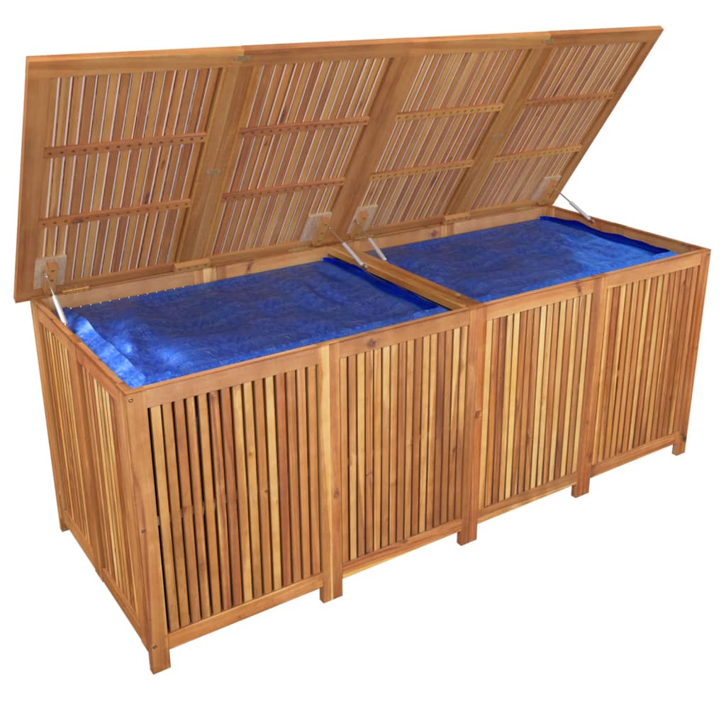 Putekasse 200x80x75 cm heltre akasie