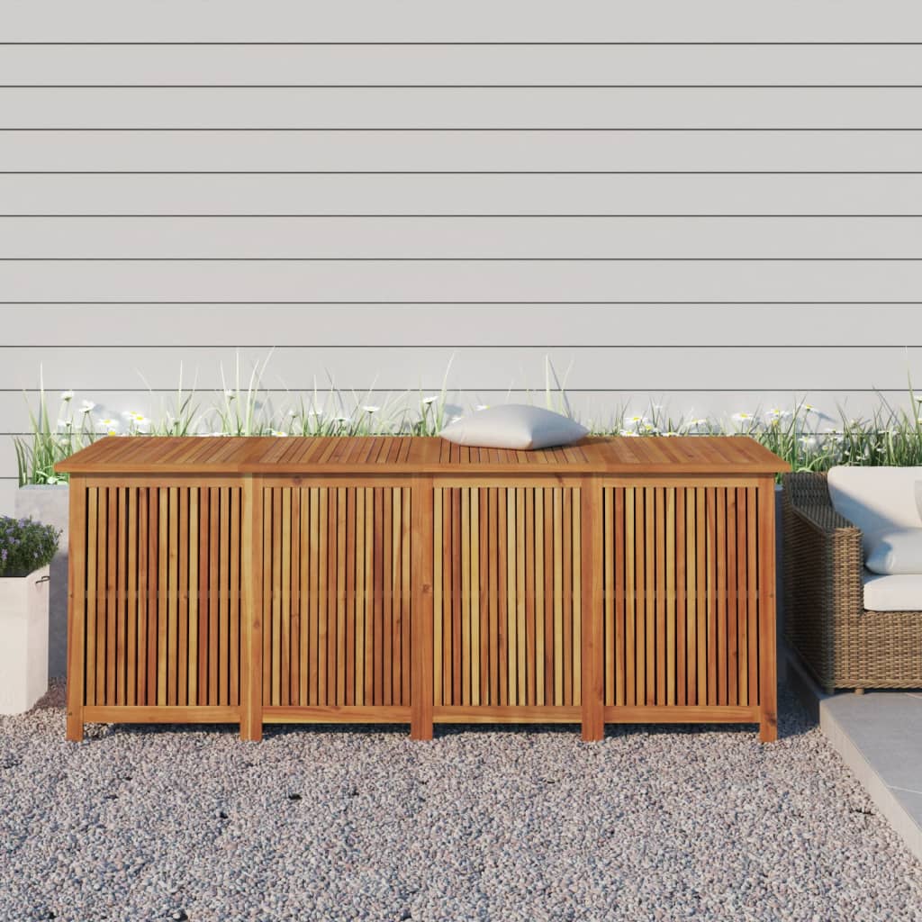 Putekasse 200x80x75 cm heltre akasie