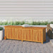 Putekasse med hjul 150x50x58 cm heltre akasie