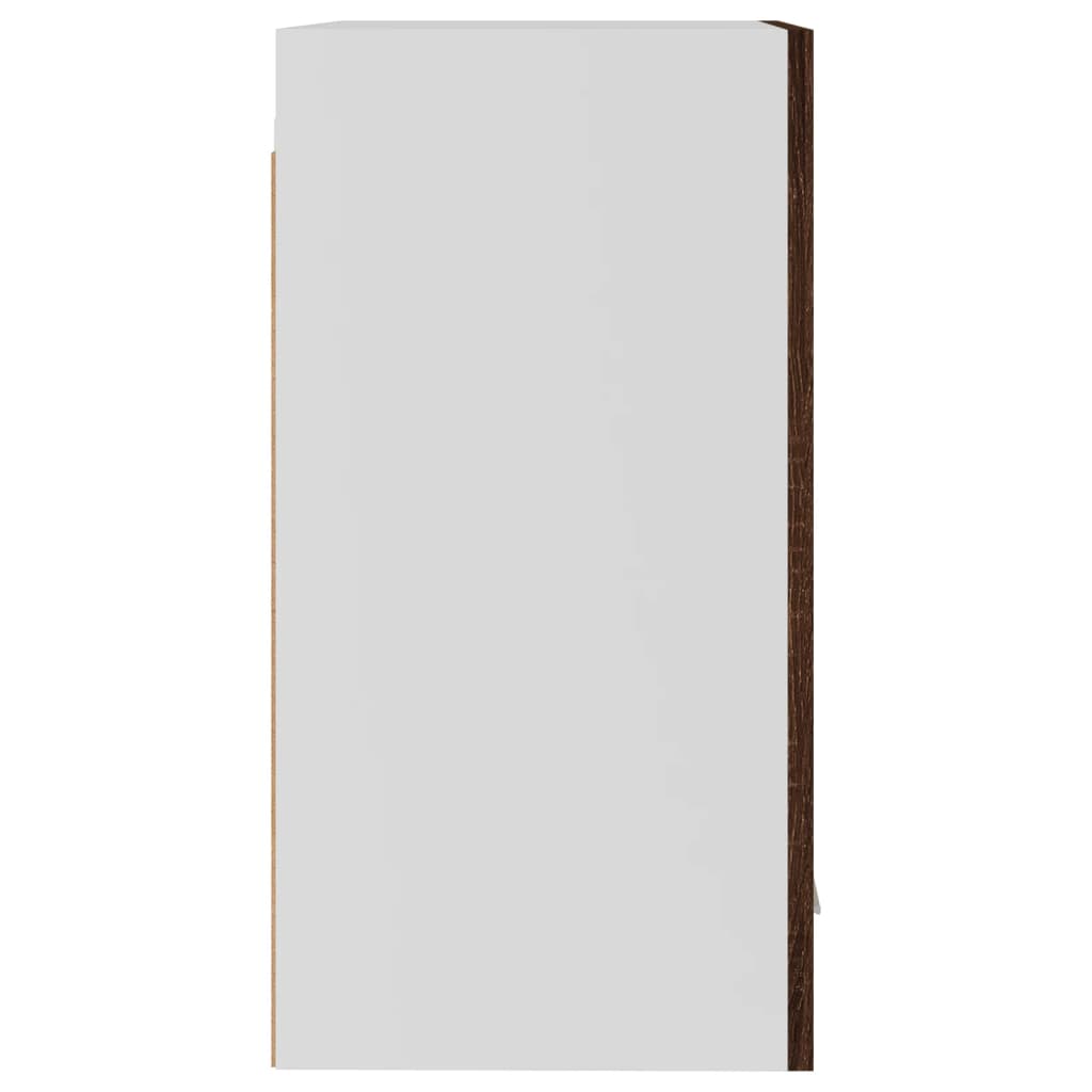 Veggskap "Lyon" brun eik 39,5x31x60 cm konstruert tre