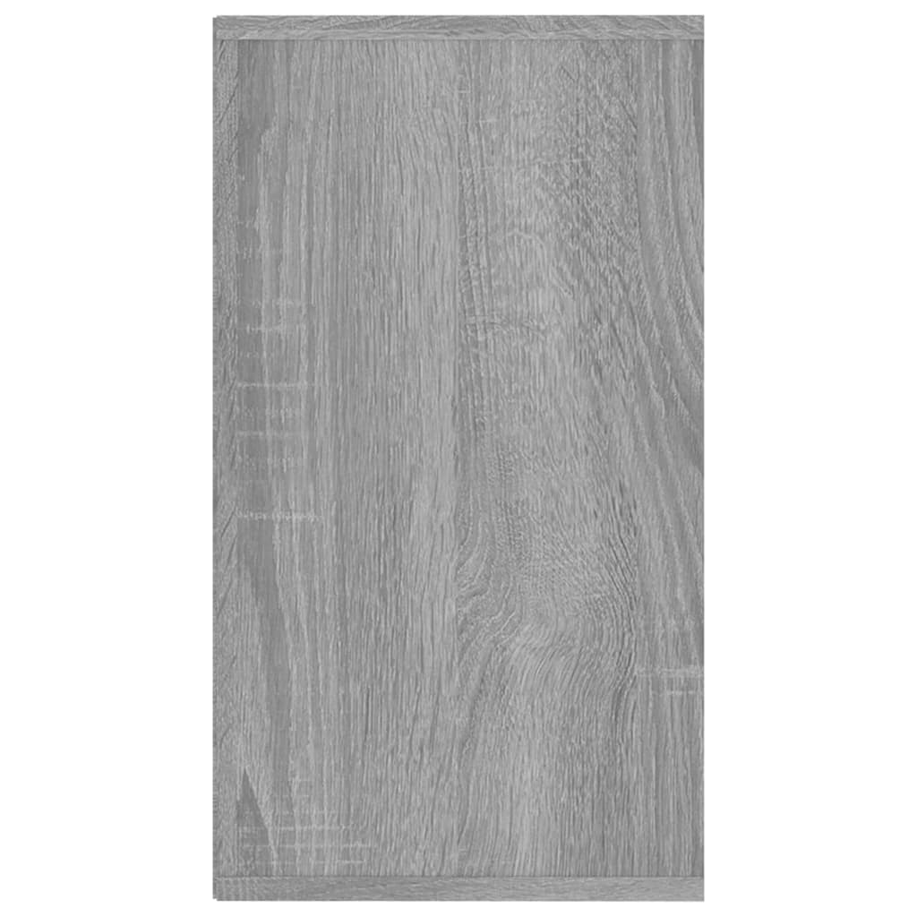 Skobenk grå sonoma 103x30x55 cm konstruert tre