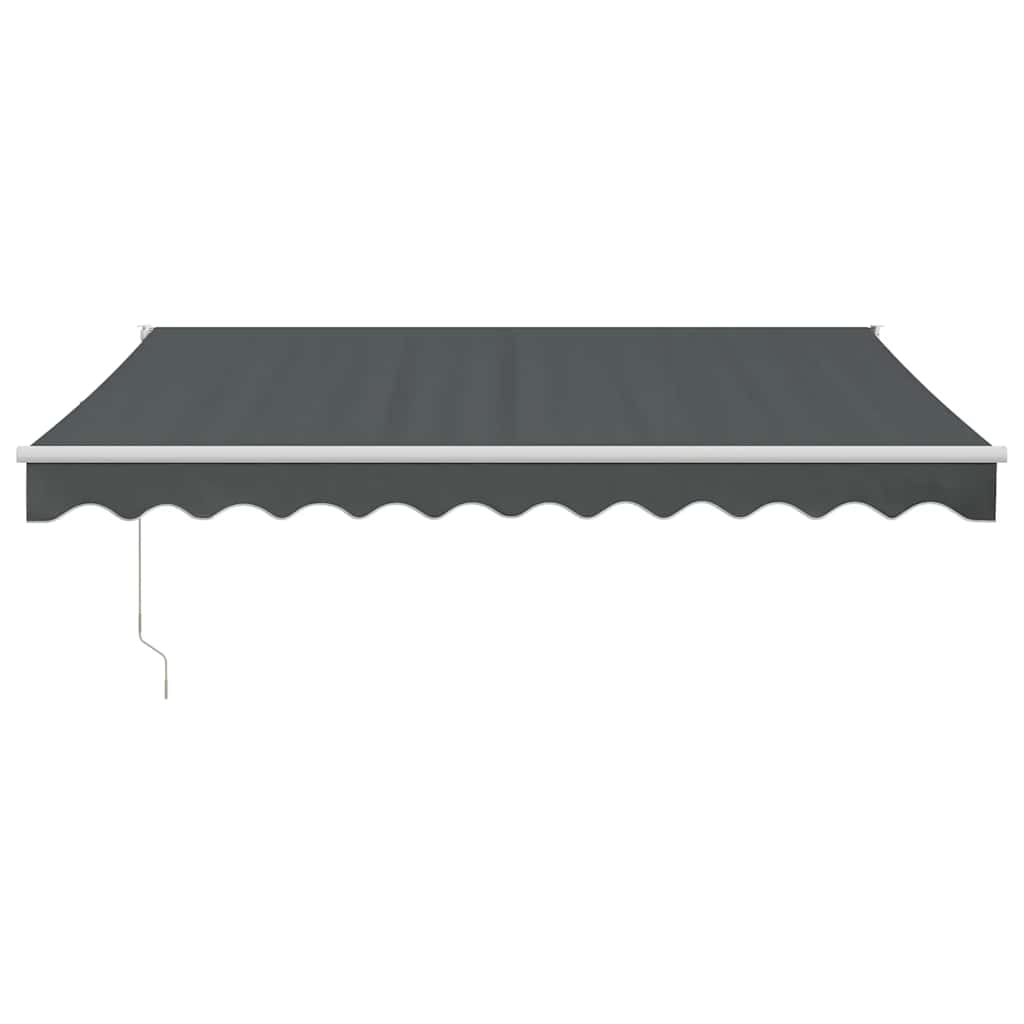 Automatisk uttrekkbar markise antrasitt 3x2,5 m vidaXL