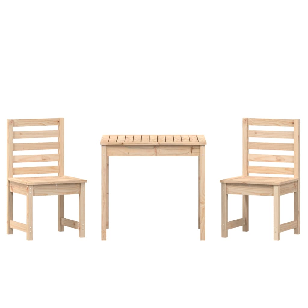 Hagebistrosett 3 deler heltre furu
