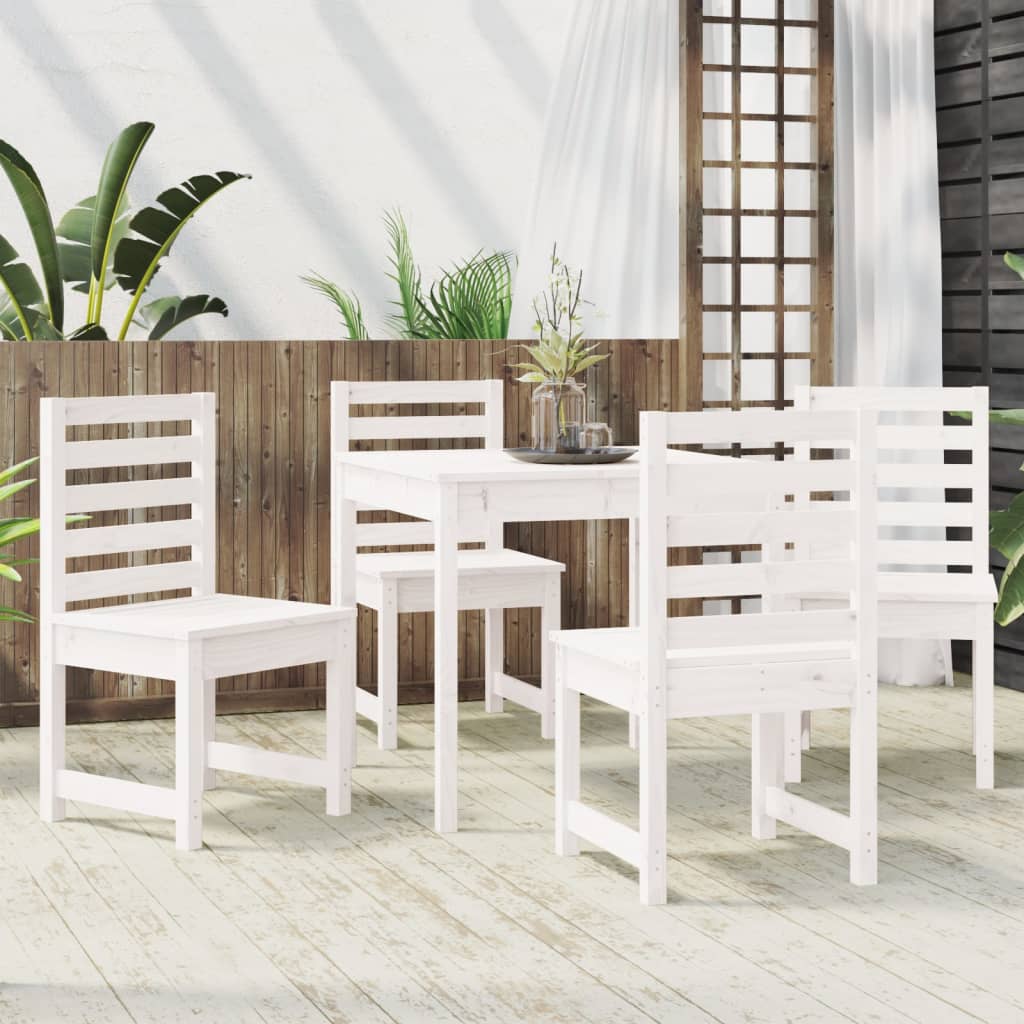 Hagespisestue 5 deler hvit heltre furu