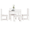 Hagespisestue 5 deler hvit heltre furu
