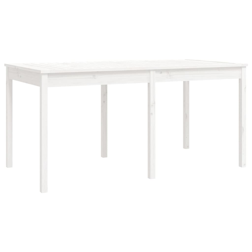 Hagespisestue 7 deler hvit heltre furu