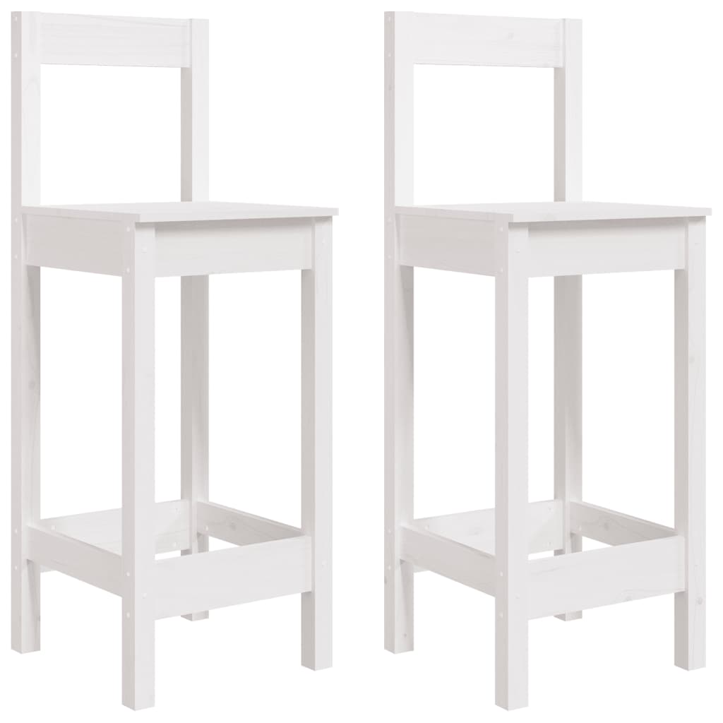 Hagebarsett 3 deler hvit heltre furu