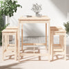 Hagebarsett 5 deler heltre furu