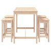 Hagebarsett 5 deler heltre furu