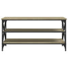 TV-benk sonoma eik 100x40x50 cm konstruert tre