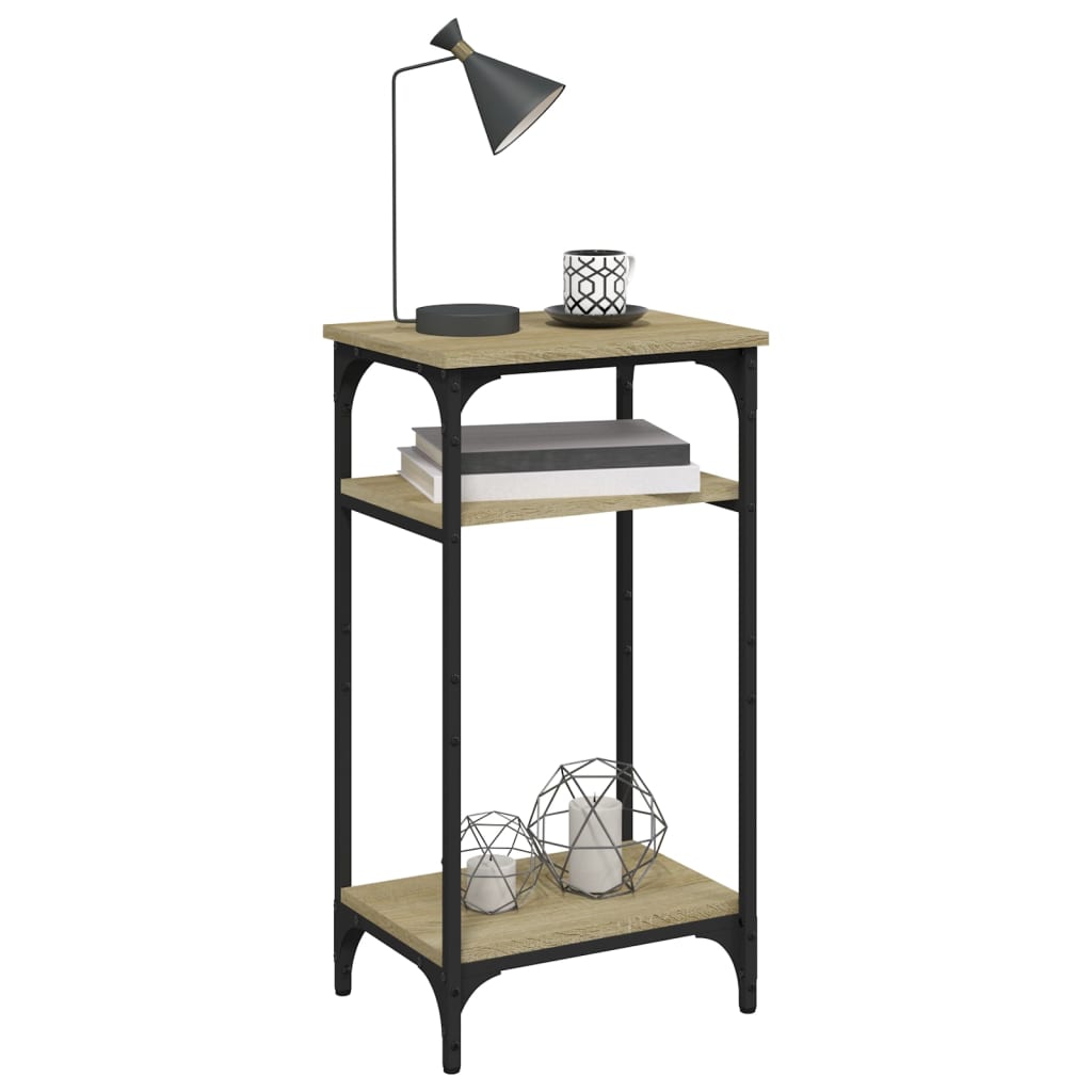 Sidebord sonoma eik 40x30x75 cm konstruert tre