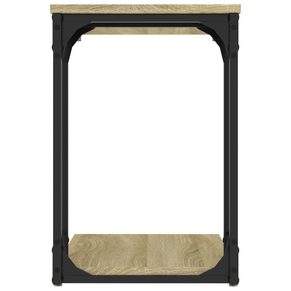 Sidebord sonoma eik 50x35x52 cm konstruert tre