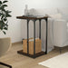 Sidebord brun eik 40x30x60 cm konstruert tre