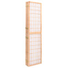 Sammenleggbar romdeler 6 paneler japansk stil 240x170 cm svart