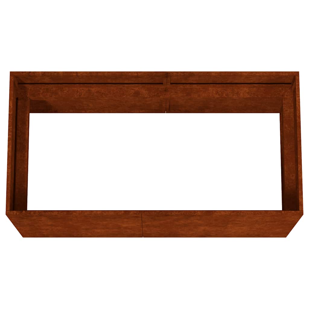 Plantekasse 80x40x40 cm cortenstål