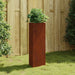 Plantekasse 30x26x75 cm cortenstål