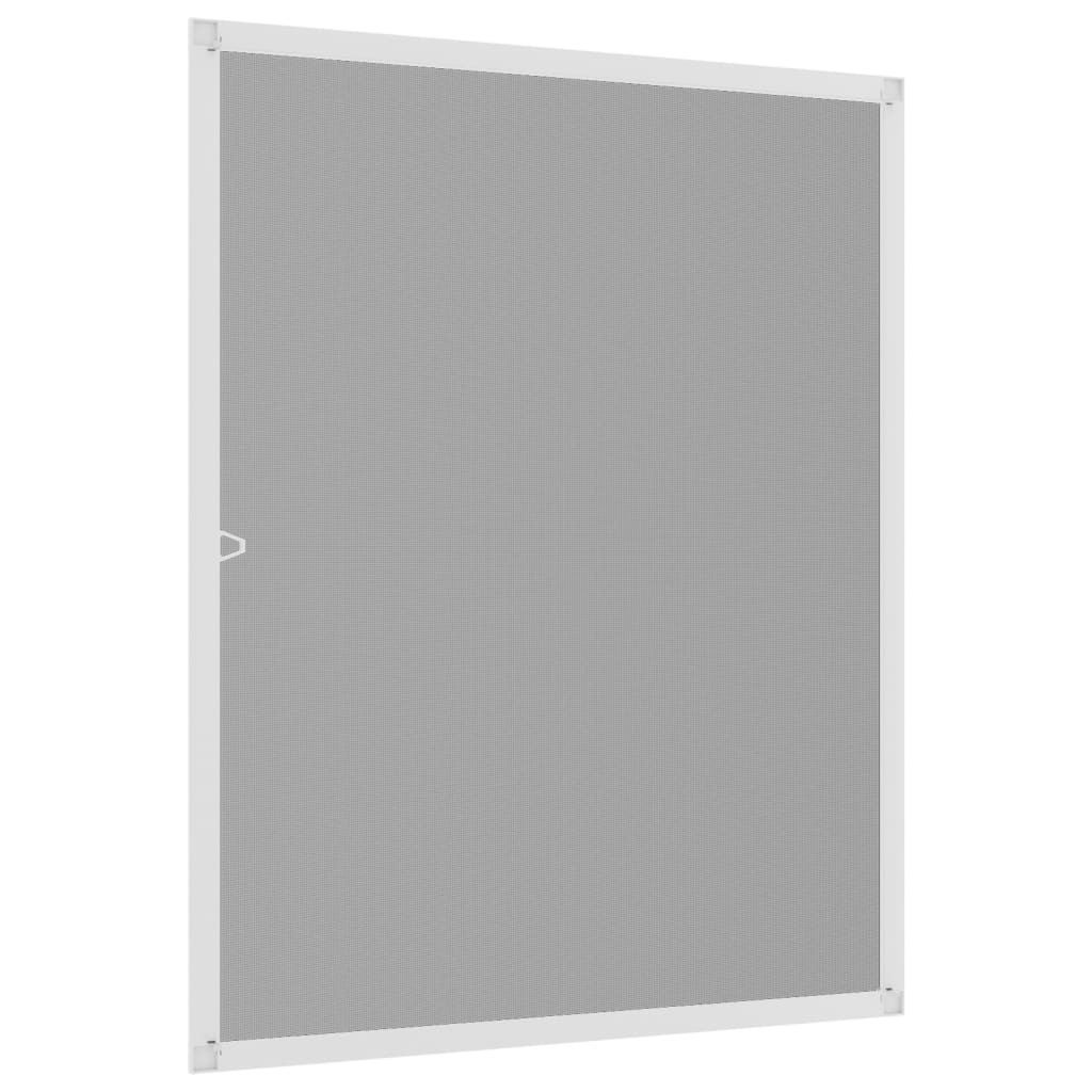 Insektskjerm for vindu hvit 80x100 cm