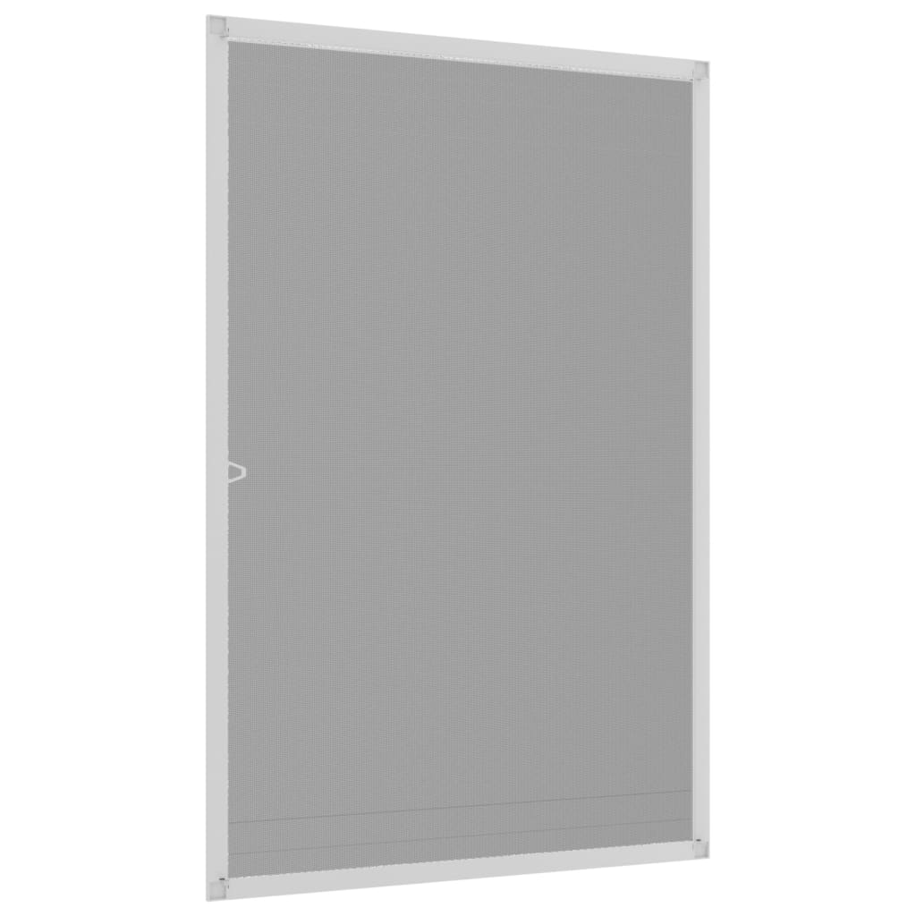 Insektskjerm for vindu hvit 90x120 cm