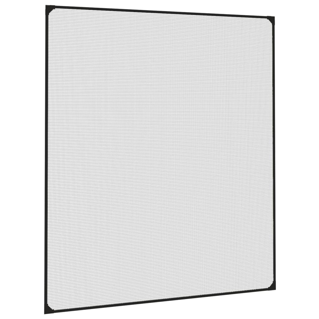 Magnetisk insektskjerm for vindu antrasitt 120x140 cm