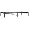 Sengeramme i metall svart 107x203 cm