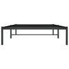Sengeramme i metall svart 107x203 cm