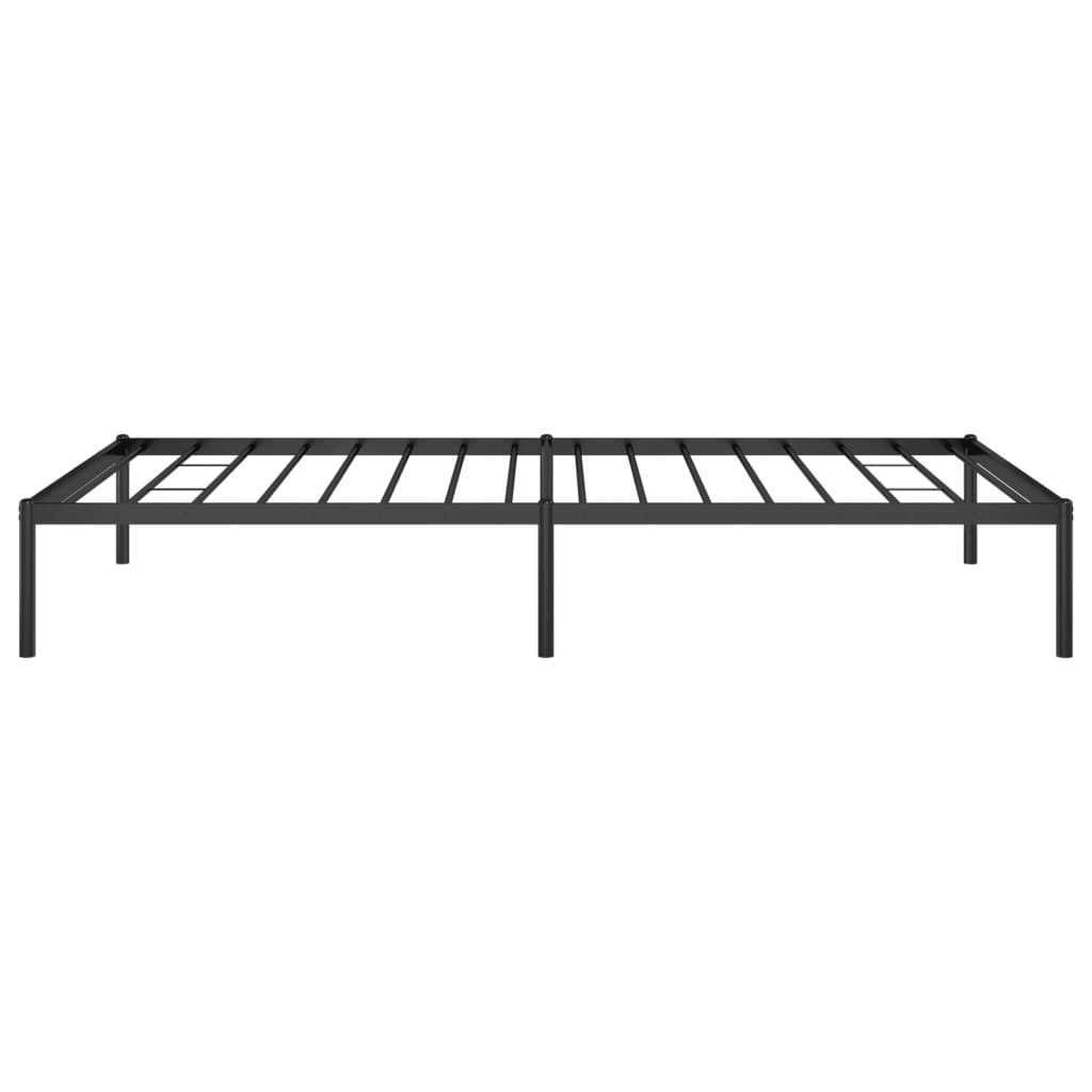 Sengeramme i metall svart 107x203 cm