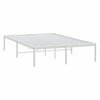 Sengeramme i metall hvit 120x200 cm