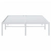 Sengeramme i metall hvit 120x200 cm