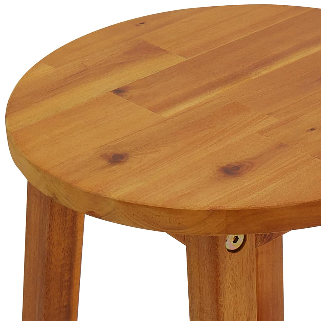 Hagebarsett 3 deler heltre akasie vidaXL