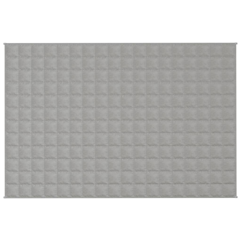 Vektdyne grå 122x183 cm 9 kg stoff
