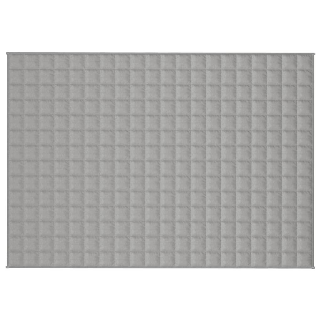 Vektdyne grå 140x200 cm 10 kg stoff