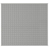 Vektdyne grå 200x220 cm 9 kg stoff