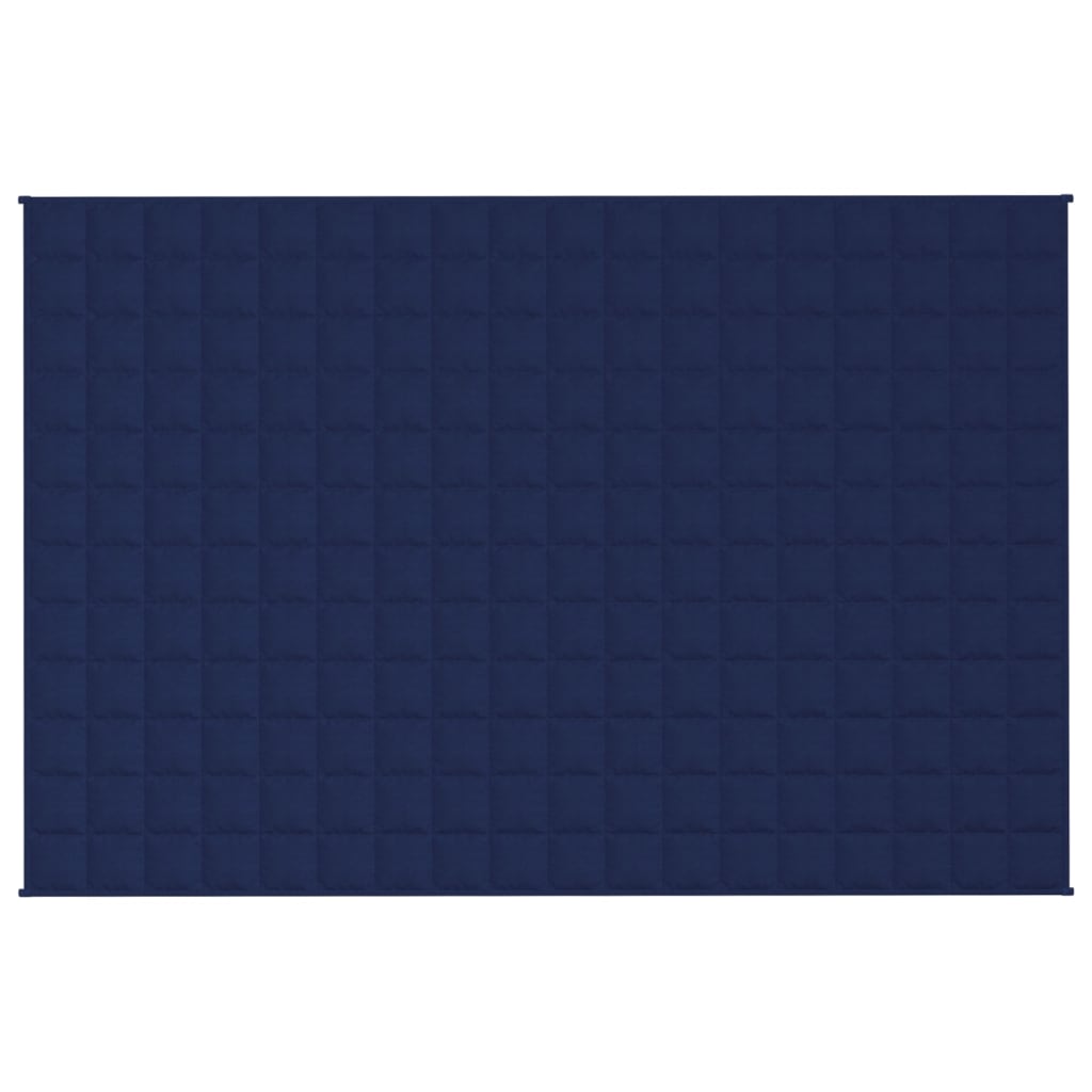 Vektdyne blå 122x183 cm 9 kg stoff