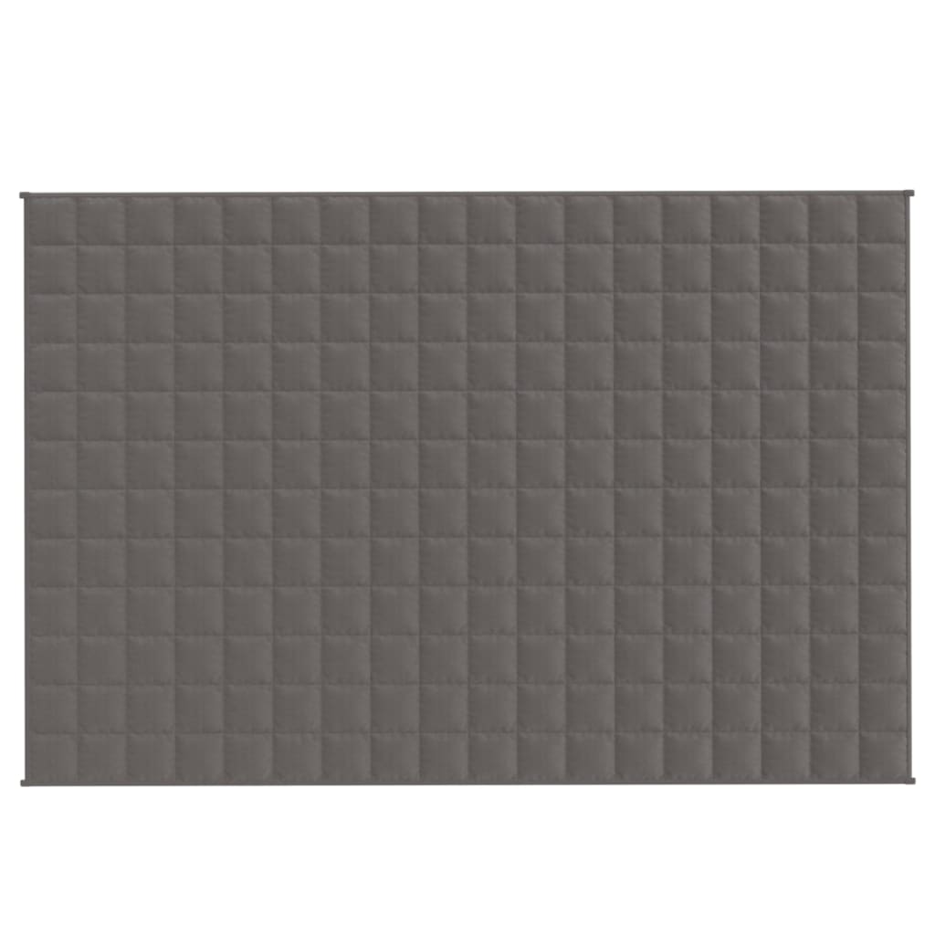 Vektdyne grå 122x183 cm 5 kg stoff