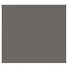 Vektdyne grå 200x230 cm 9 kg stoff