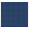 Vektdyne blå 200x220 cm 9 kg stoff