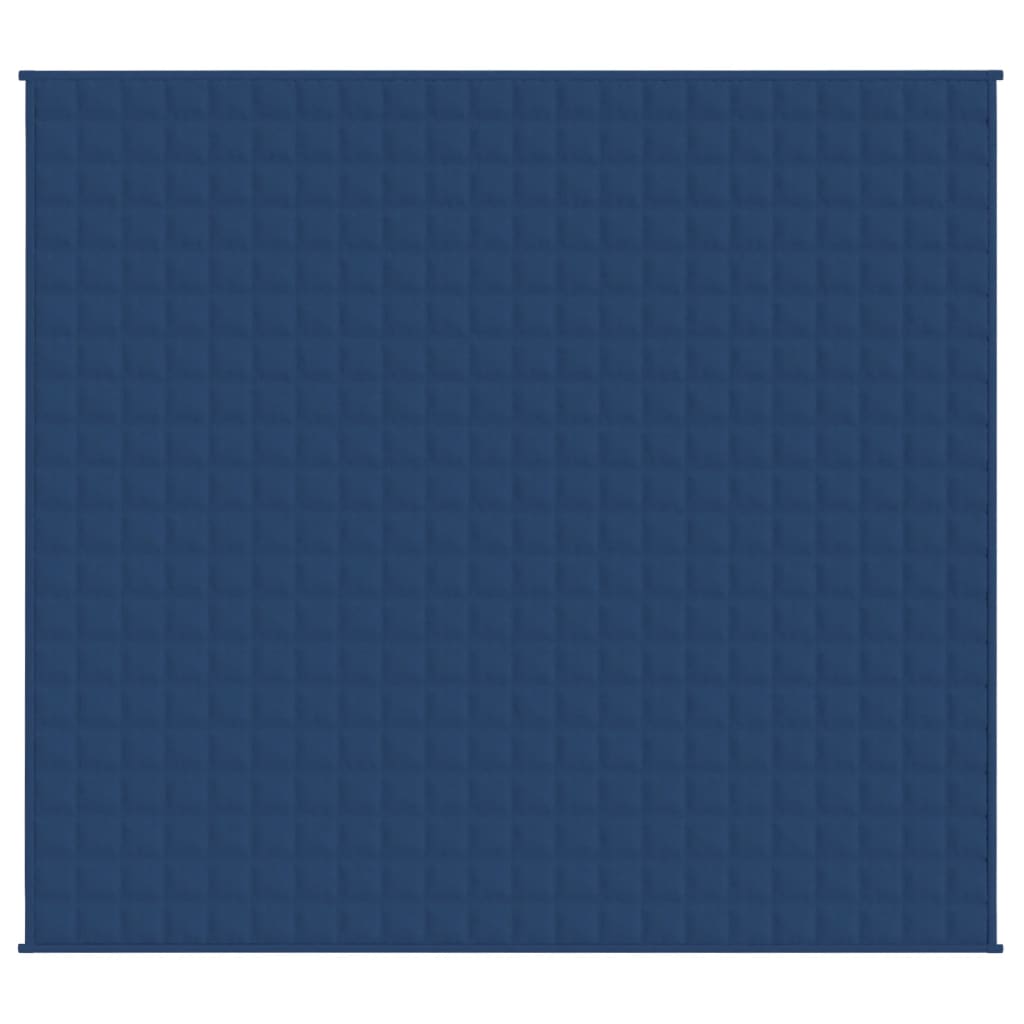 Vektdyne blå 220x240 cm 15 kg stoff vidaXL