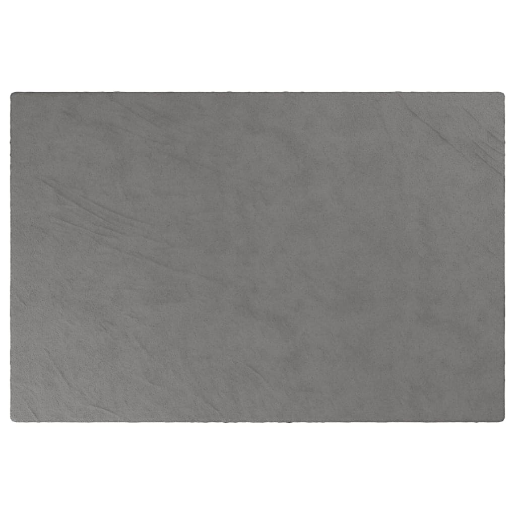 Vektdyne med trekk grå 122x183 cm 5 kg stoff
