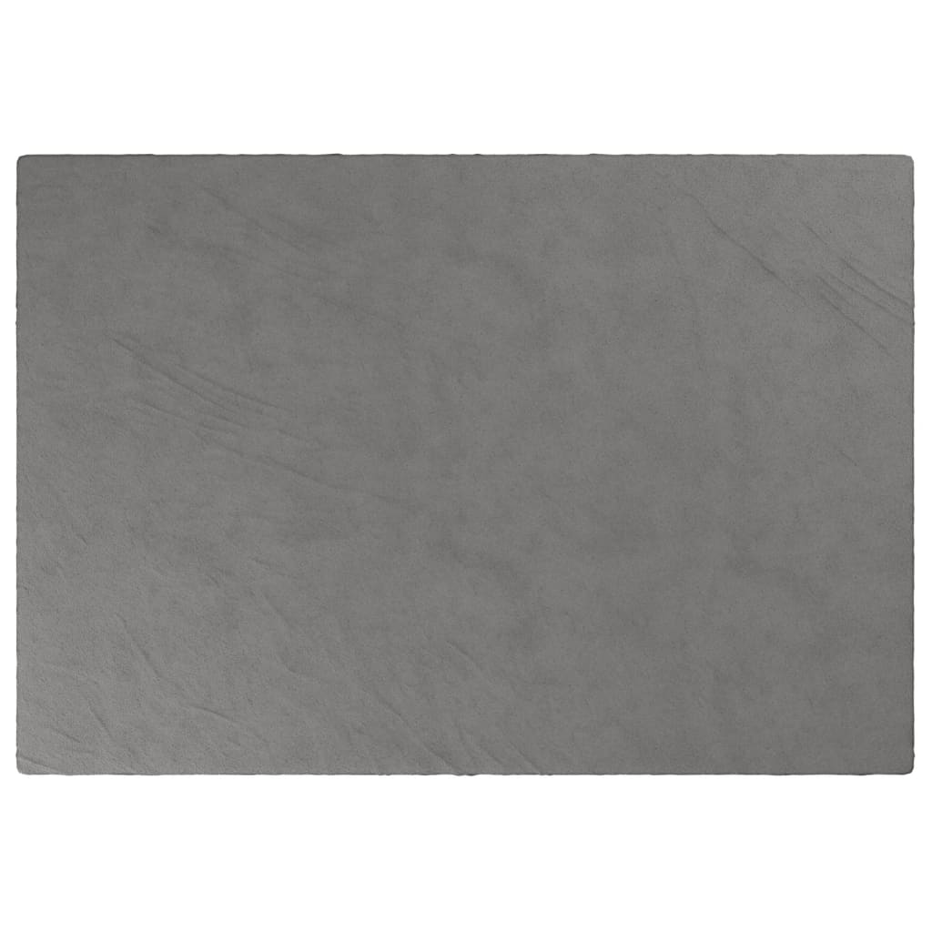 Vektdyne med trekk grå 135x200 cm 10 kg stoff