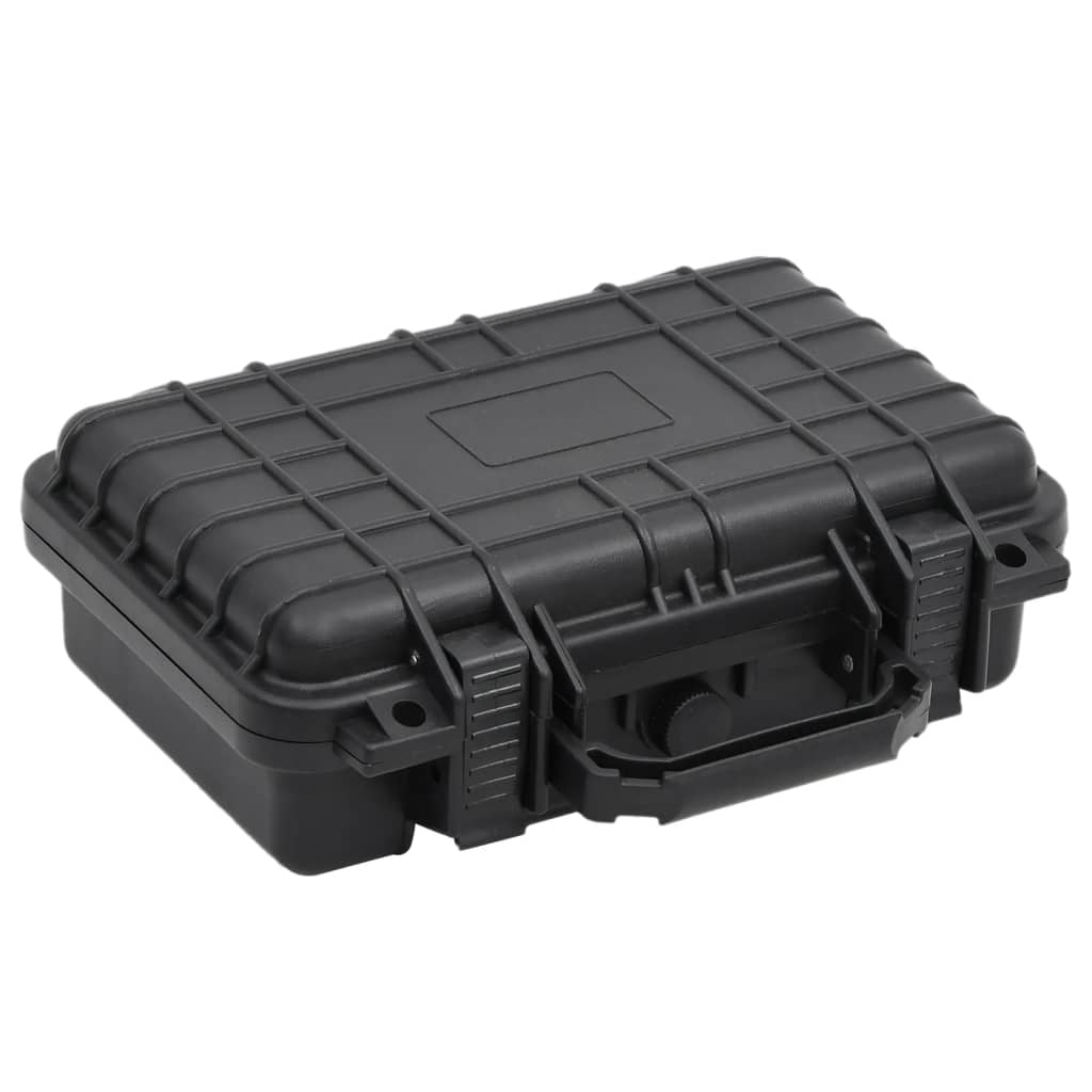 Bærbar flykasse svart 30x22x10 cm PP