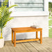 Hagebenk 80x35x45 cm heltre akasie