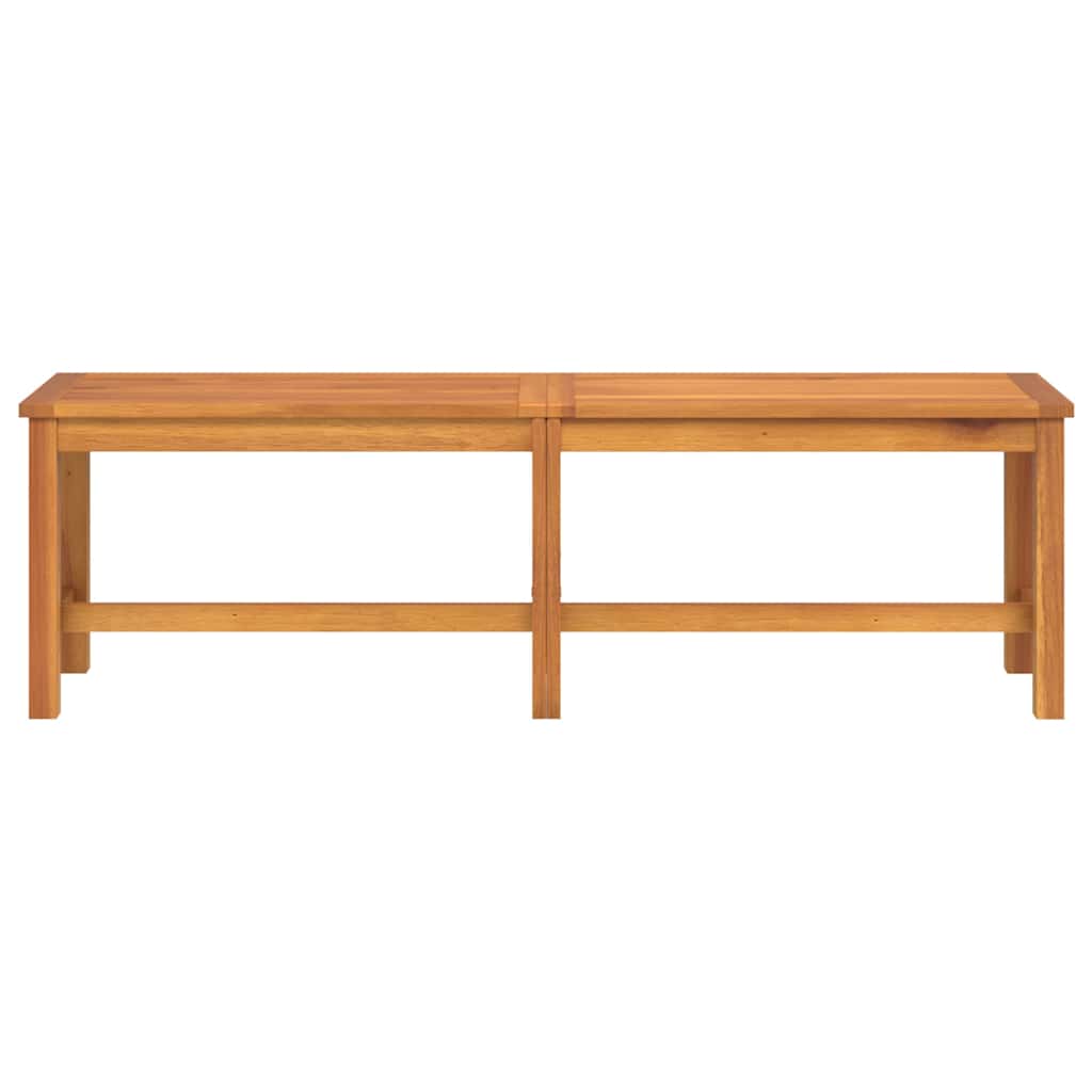 Hagebenk 150x35x45 cm heltre akasie