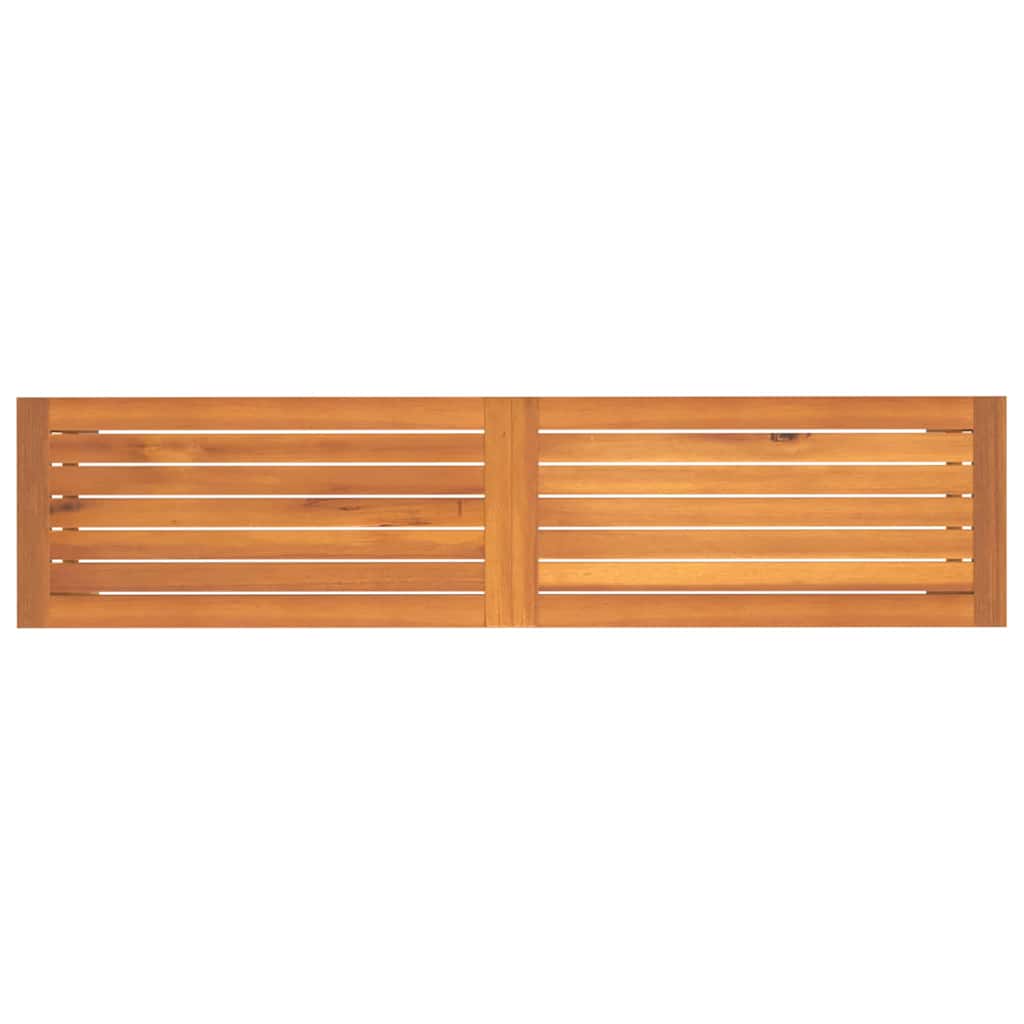 Hagebenk 150x35x45 cm heltre akasie